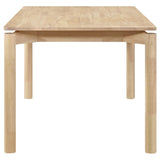 Parkridge 7-piece 59-inch Wood Dining Set White Washed from Coaster - Luna Furniture