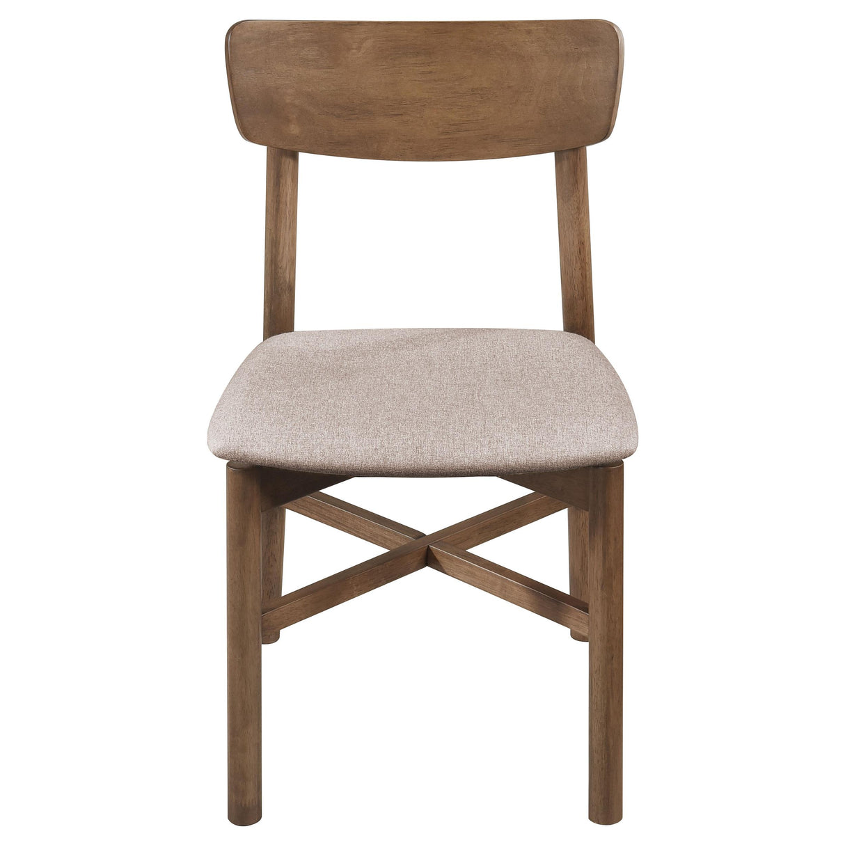 Parkridge Natural Walnut Dining Side Chair, Set of 2 from Coaster - Luna Furniture