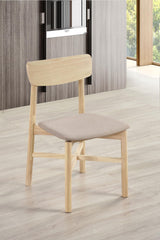 Parkridge White Washed Dining Side Chair, Set of 2 from Coaster - Luna Furniture