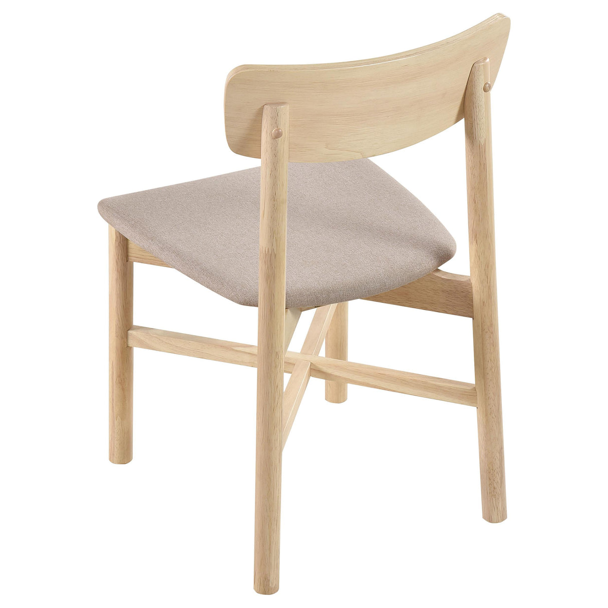 Parkridge White Washed Dining Side Chair, Set of 2 from Coaster - Luna Furniture