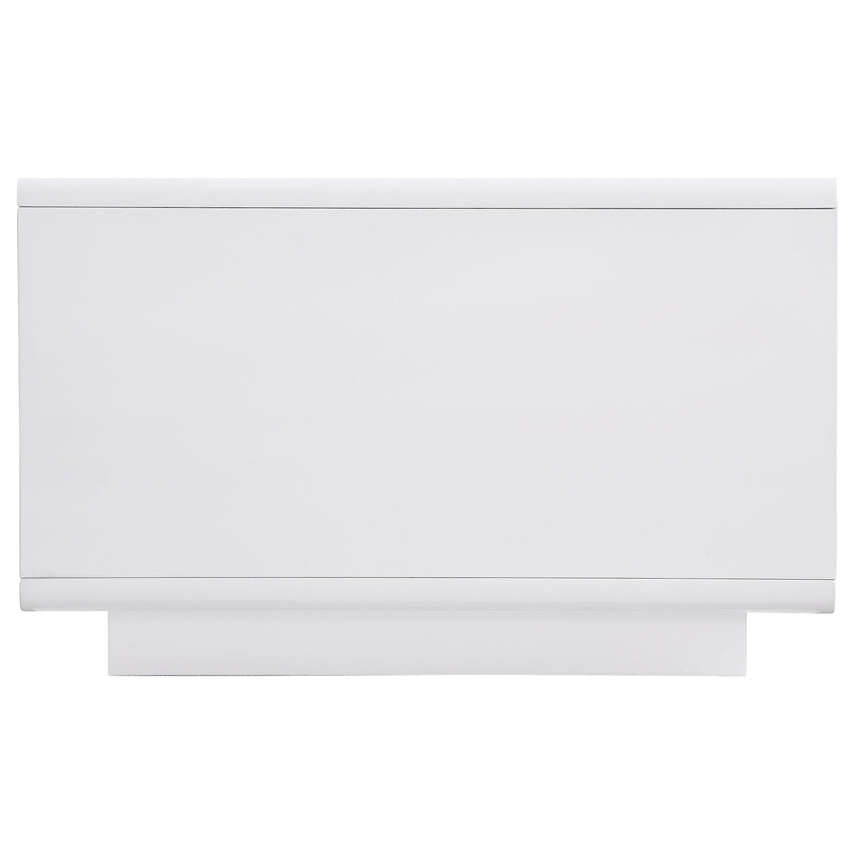 Paseo White High Gloss Cocktail Coffee Table from Coaster - Luna Furniture