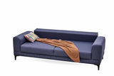 Pavia Navy Blue 3-Seater Sofa Bed - PAVIA 03.302 .0521.5555.0048.0000.21.20 - 