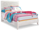 Paxberry Whitewash Full Panel Bed, Chest and Nightstand from Ashley Furniture - Luna Furniture
