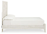 Paxberry Whitewash Full Panel Bed, Chest and Nightstand from Ashley Furniture - Luna Furniture
