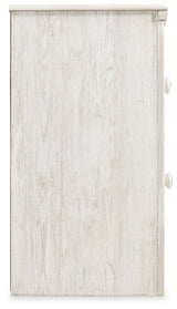 Paxberry Whitewash Full Panel Bed, Chest and Nightstand from Ashley Furniture - Luna Furniture