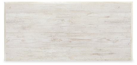 Paxberry Whitewash Full Panel Bed, Chest and Nightstand from Ashley - Luna Furniture