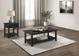Payne Distressed Java 2-Piece Coffee and 1-Drawer End Table Set from Coaster - Luna Furniture