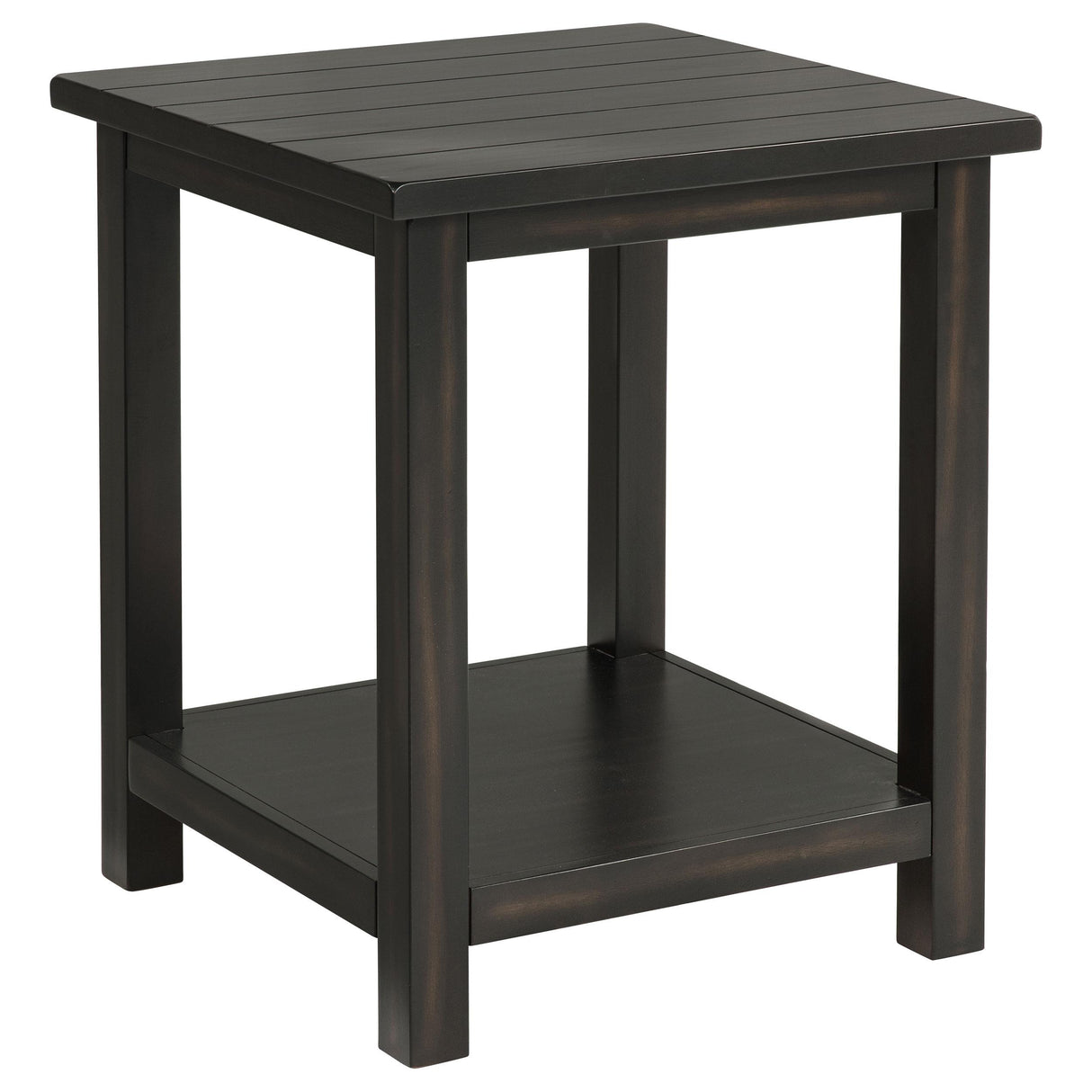 Payne Distressed Java 3-Piece Coffee and End Table Set from Coaster - Luna Furniture
