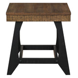 Ralston Caramel/Ebony End Table from Steve Silver - Luna Furniture
