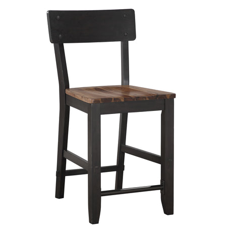 Bermuda Dark Acacia 24-inch Counter Stool, Set of 2 from Steve Silver - Luna Furniture