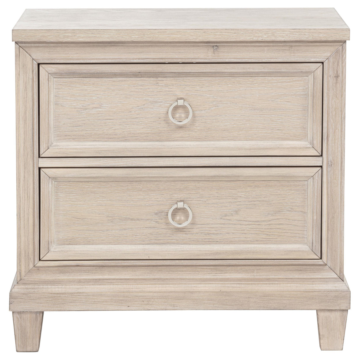 Pembroke Washed Oak 2-Drawer Nightstand from Coaster - Luna Furniture