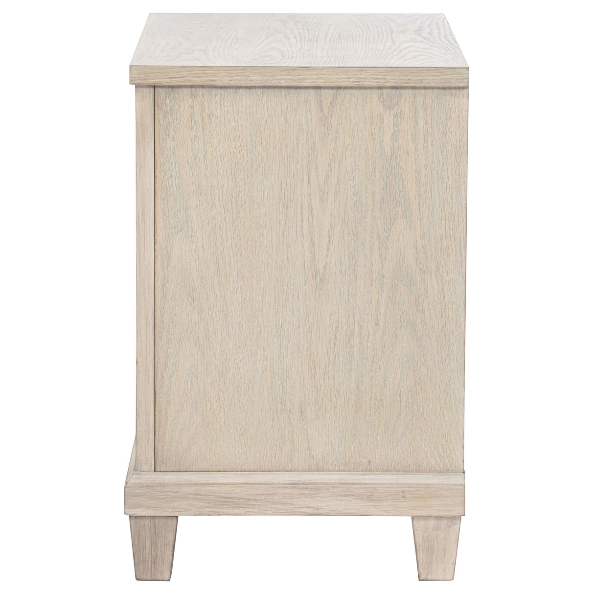 Pembroke Washed Oak 2-Drawer Nightstand from Coaster - Luna Furniture