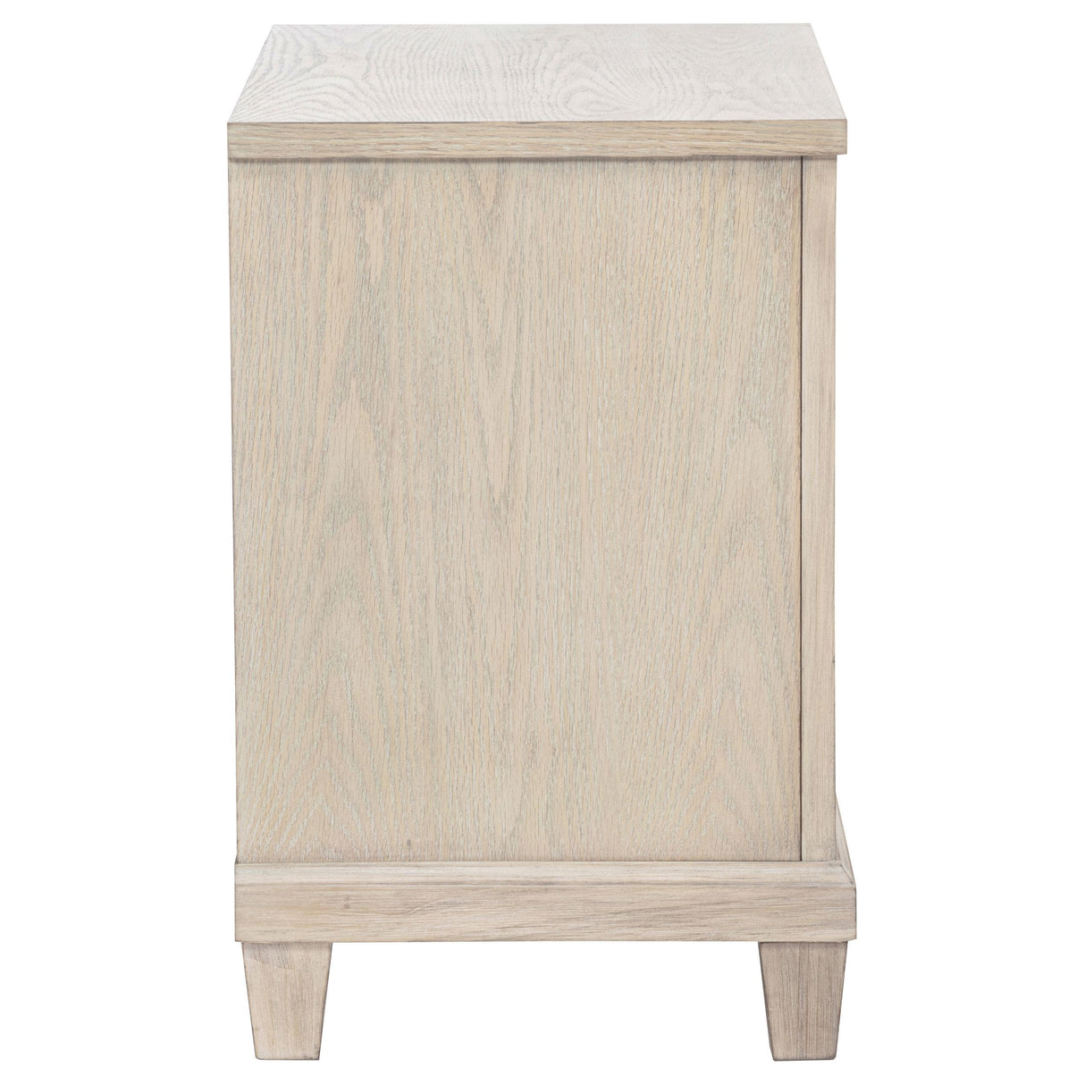 Pembroke Washed Oak 2-Drawer Nightstand from Coaster - Luna Furniture