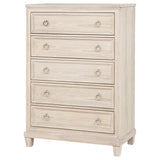 Pembroke Washed Oak 5-Drawer Chest from Coaster - Luna Furniture
