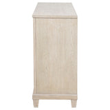 Pembroke Washed Oak 6-Drawer Bedroom Dresser from Coaster - Luna Furniture