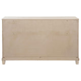 Pembroke Washed Oak 6-Drawer Bedroom Dresser from Coaster - Luna Furniture