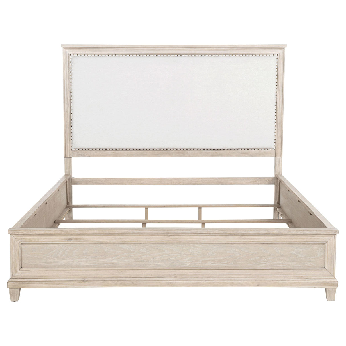 Pembroke Washed Oak 66-inch Eastern King Panel Bed from Coaster - Luna Furniture