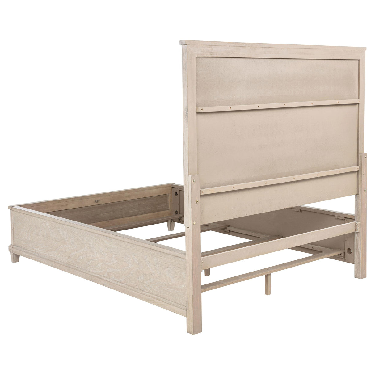 Pembroke Washed Oak 66-inch Queen Panel Bed from Coaster - Luna Furniture