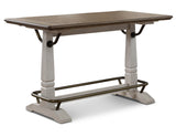 Pendleton Two-tone 59.5-inch Counter Height Table from Steve Silver - Luna Furniture