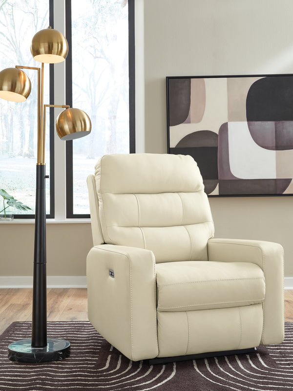 Pennacle Pier Canvas Power Recliner