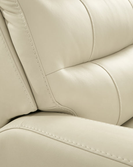 Pennacle Pier Canvas Power Recliner from Ashley - Luna Furniture