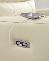 Pennacle Pier Canvas Power Recliner from Ashley - Luna Furniture