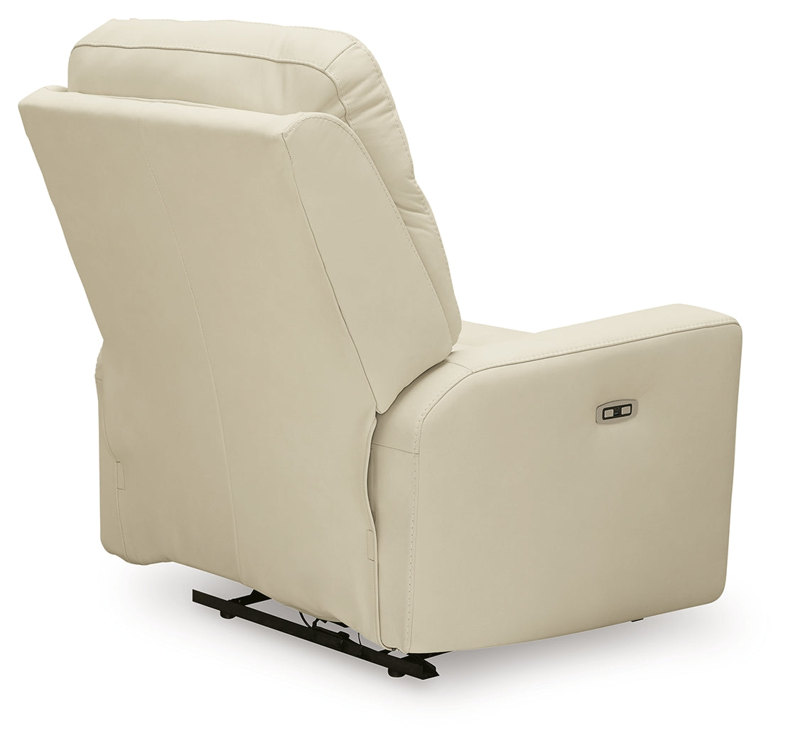 Pennacle Pier Canvas Power Recliner from Ashley - Luna Furniture