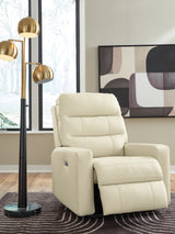 Pennacle Pier Canvas Power Recliner from Ashley - Luna Furniture