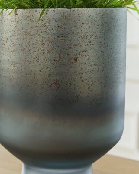 Pennmore Antique Blue Vase from Ashley Furniture - Luna Furniture
