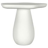 Perth Off White 17-inch Cloud Shaped Top Side Table from Coaster - Luna Furniture