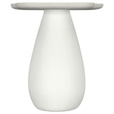 Perth Off White Cloud Shaped Top Side Table from Coaster - Luna Furniture