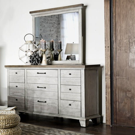 Bear Creek Dresser/Mirror from Steve Silver - Luna Furniture