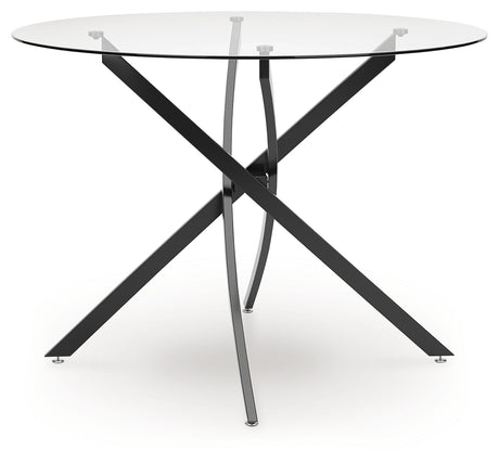 Pharwynn Black Dining Table from Ashley - Luna Furniture
