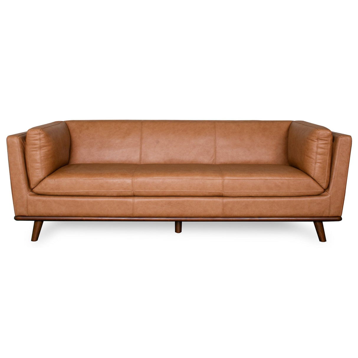 Phoenix Cognac Leather Sofa from Midinmod - Luna Furniture