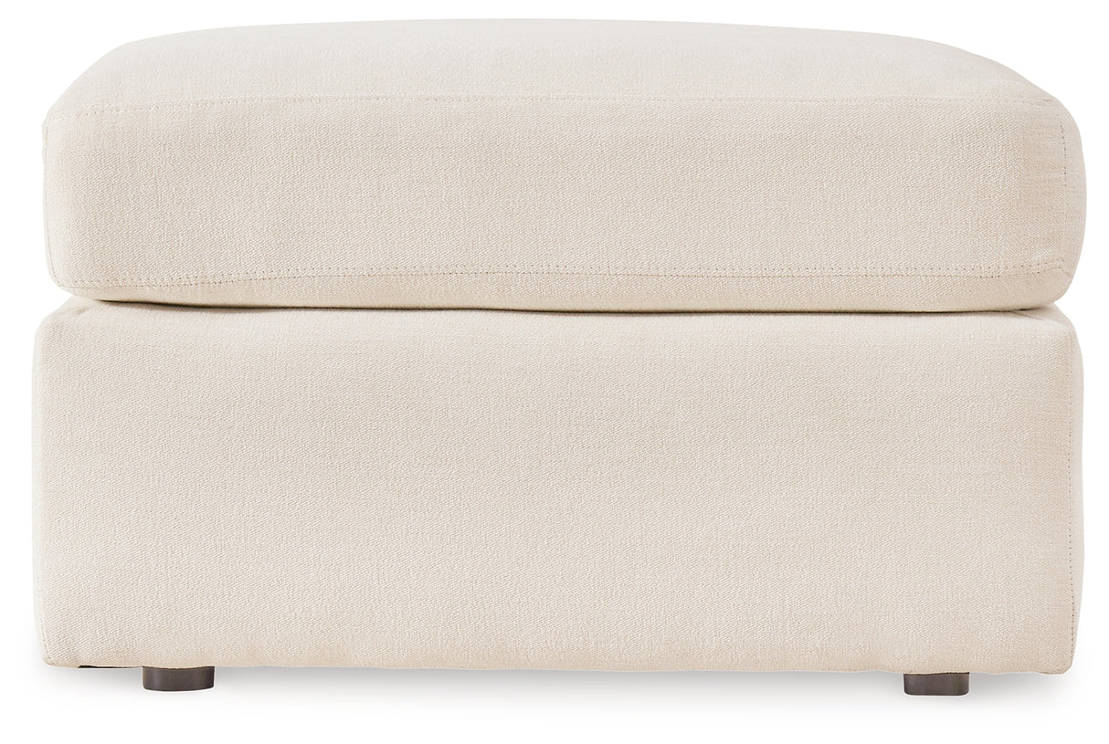 Pillar Peak 4-Piece Sectional with Ottoman in Oyster from Ashley - Luna Furniture