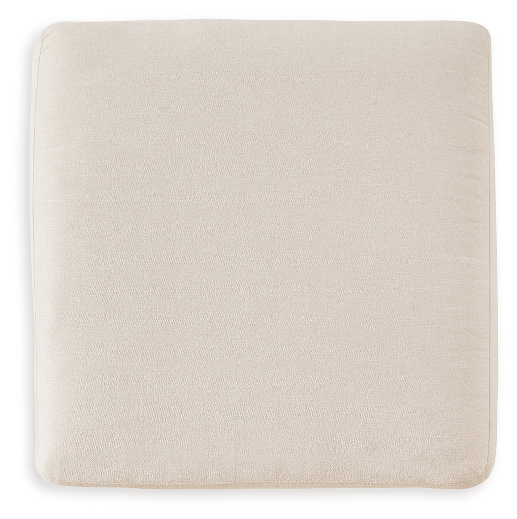 Pillar Peak Oyster Oversized Accent Ottoman from Ashley - Luna Furniture