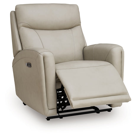 Pincara Bone Power AutoGlide Recliner from Ashley Furniture - Luna Furniture