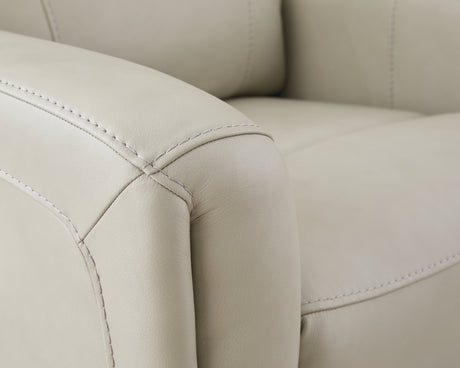 Pincara Bone Power AutoGlide Recliner from Ashley Furniture - Luna Furniture