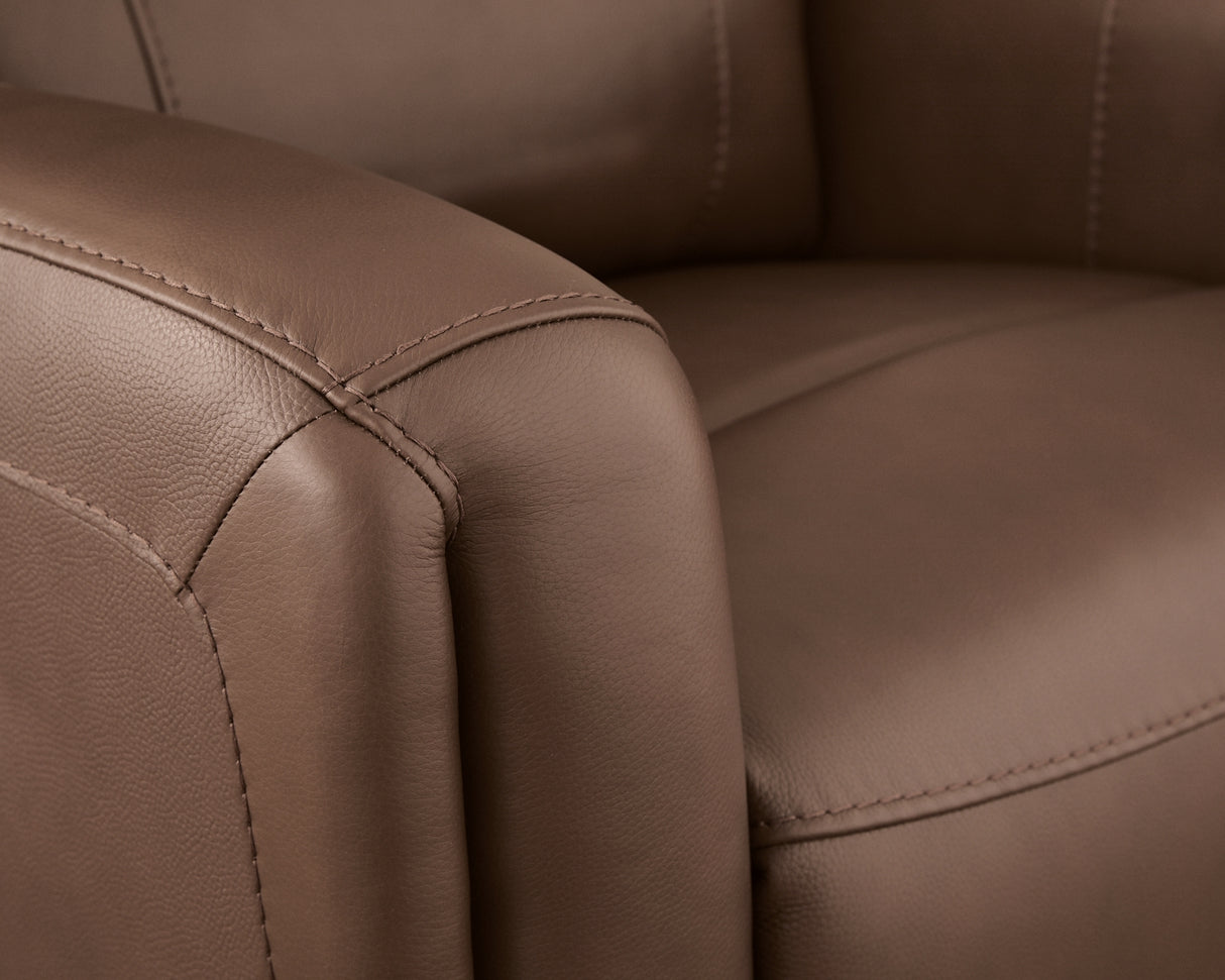 Pincara Umber Power AutoGlide Recliner from Ashley Furniture - Luna Furniture