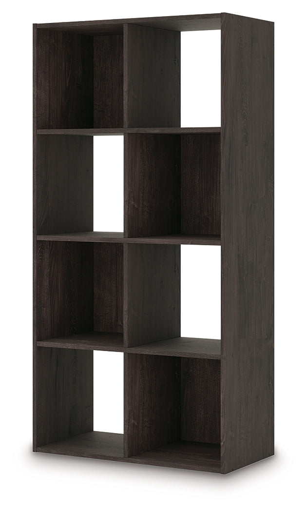Piperton Charcoal Eight Cube Organizer from Ashley - Luna Furniture