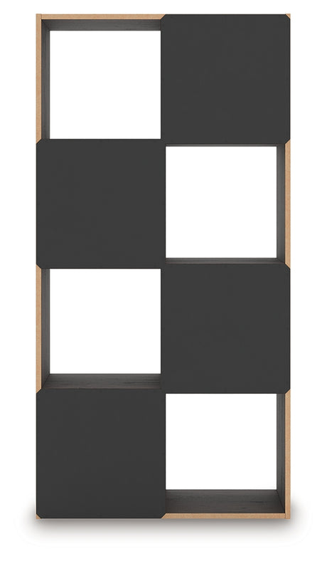 Piperton Charcoal Eight Cube Organizer from Ashley Furniture - Luna Furniture