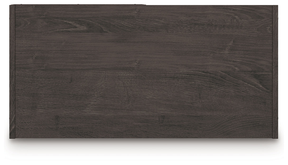 Piperton Charcoal Eight Cube Organizer from Ashley - Luna Furniture