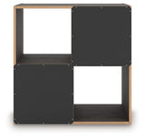 Piperton Charcoal Four Cube Organizer from Ashley - Luna Furniture