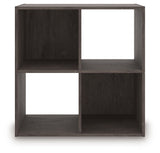 Piperton Charcoal Four Cube Organizer from Ashley - Luna Furniture