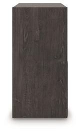 Piperton Charcoal Four Cube Organizer from Ashley - Luna Furniture