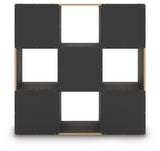 Piperton Charcoal Nine Cube Organizer from Ashley - Luna Furniture
