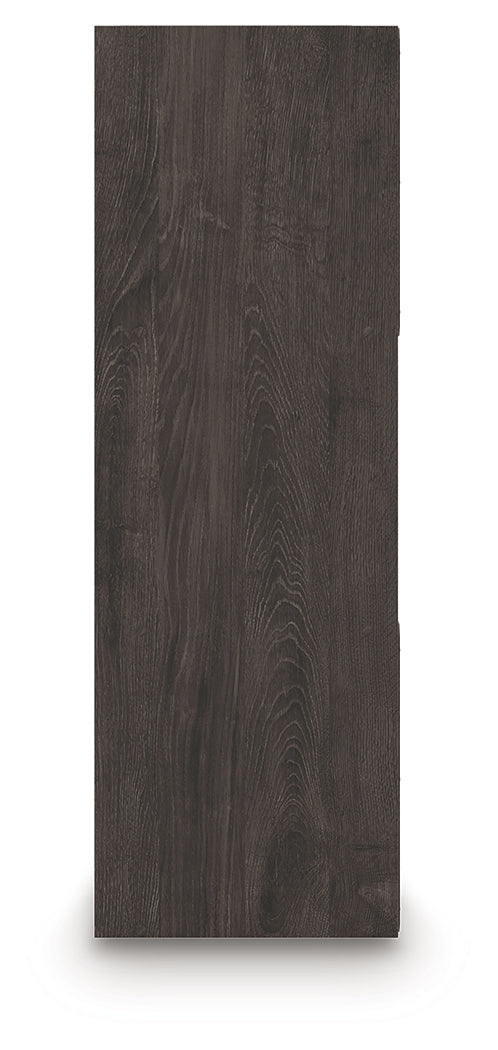 Piperton Charcoal Nine Cube Organizer from Ashley - Luna Furniture