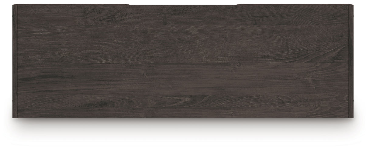 Piperton Charcoal Nine Cube Organizer from Ashley - Luna Furniture