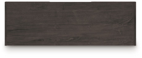 Piperton Charcoal Nine Cube Organizer from Ashley Furniture - Luna Furniture