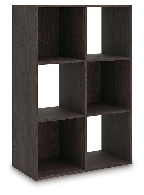 Piperton Charcoal Six Cube Organizer